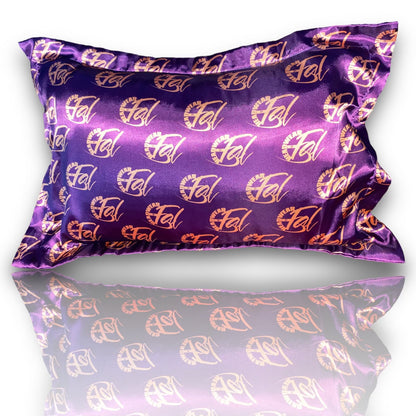 Purple Silk Pillowcase