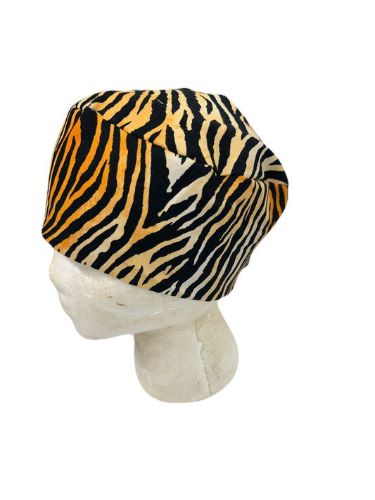 Tiger Scrub Cap