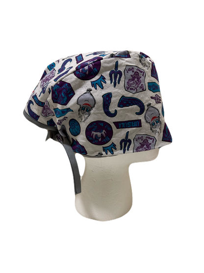 Evil witch scrub cap