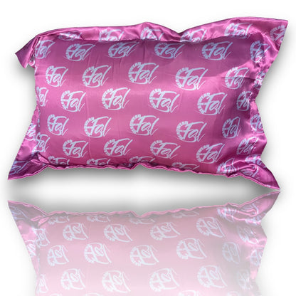 Pink Silk Pillowcase