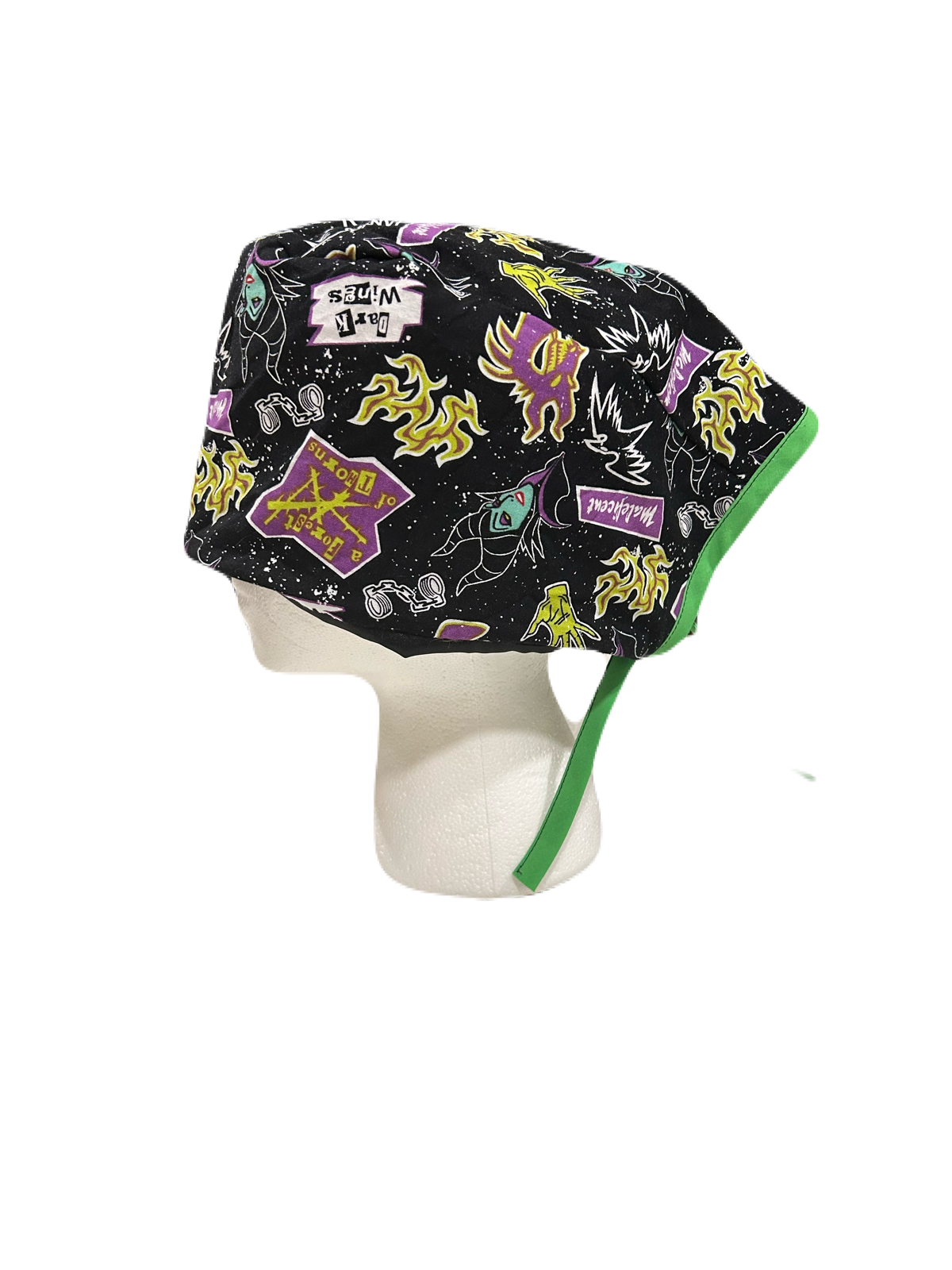 Evil witch scrub cap
