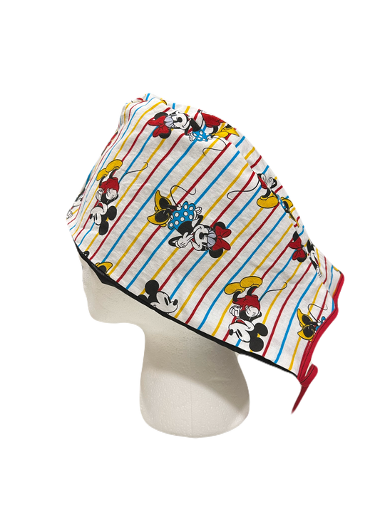 Minnie & Mickey Scrub Cap