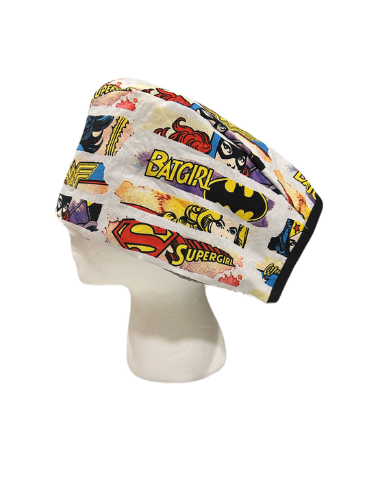 Super Hero scrub cap