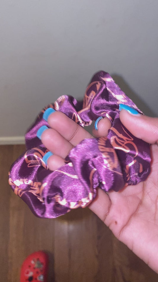 Purple Scrunchie