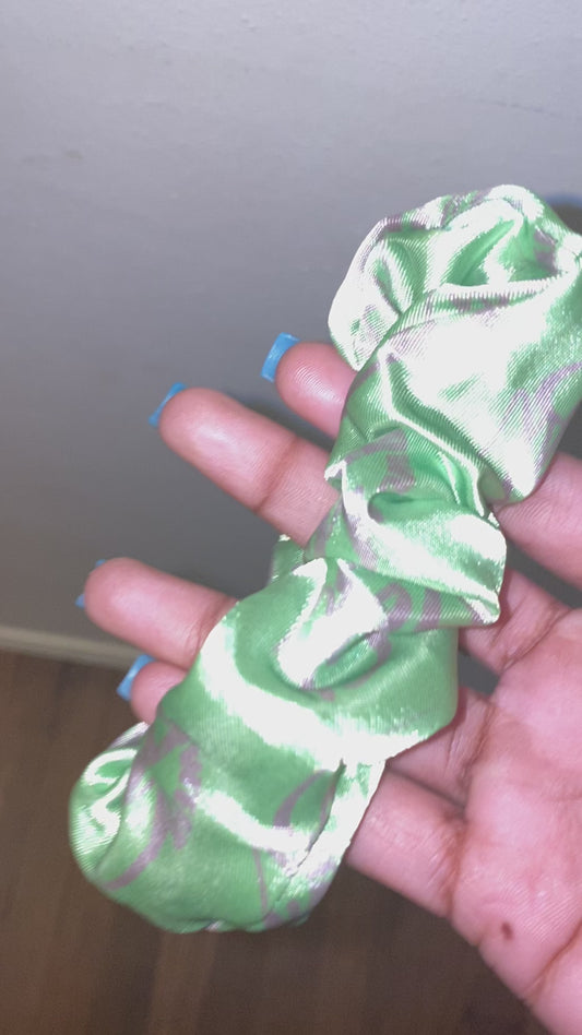 Green Scrunchie