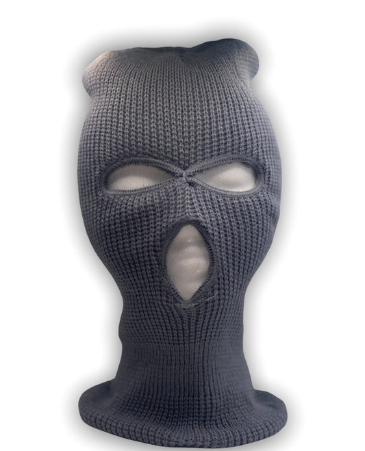 Grey ski mask