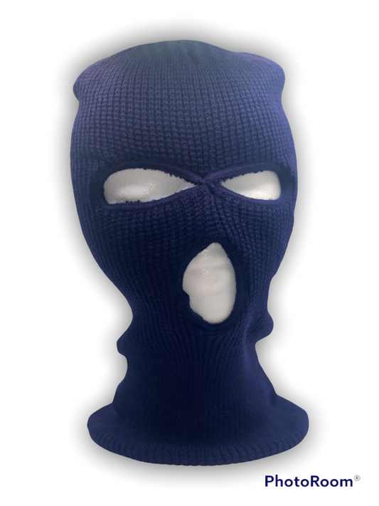 Navy blue ski mask