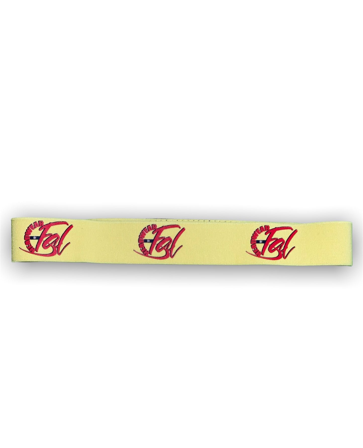 Yellow lace band