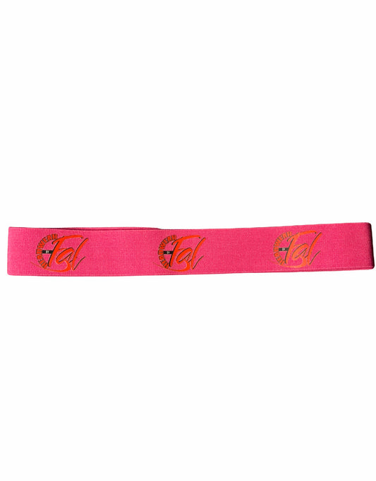 Pink lace band