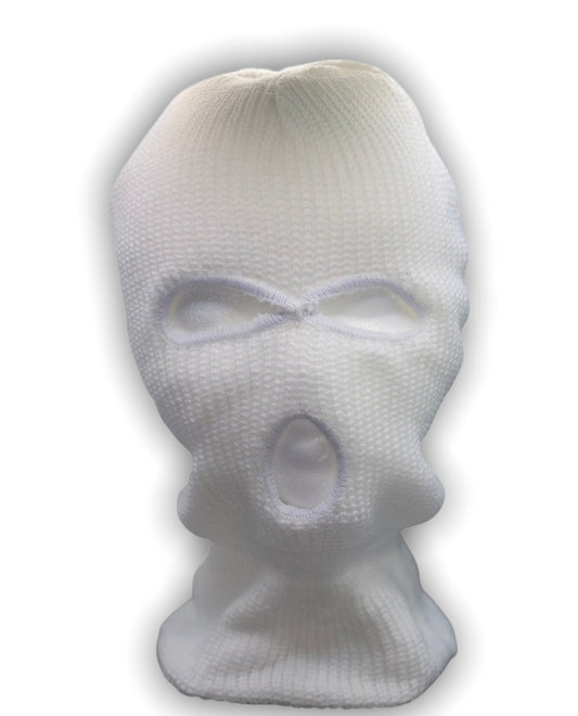 White ski mask